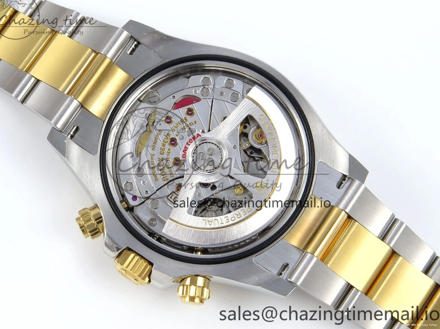 Best AAA Replica Sites Daytona SS YG 126503 on Dial FastDry Edition 736 Best Braclet YG Black 1:1 SH APSF 1228